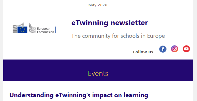 eTwinning Newsletter May 2026