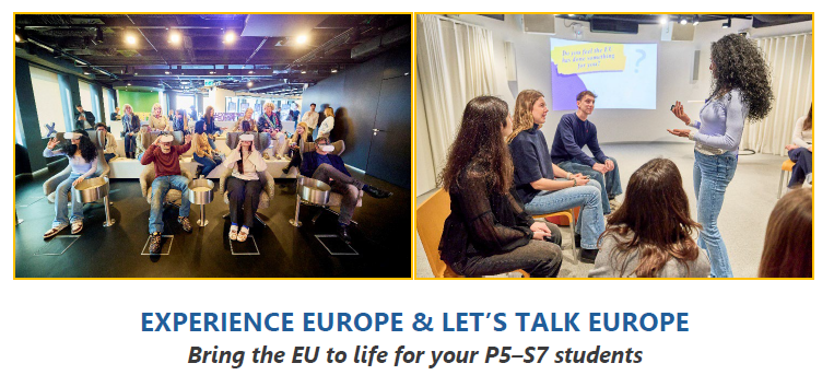 Experience Europe &amp; Let’s Talk Europe: Bring the EU to Life for Your Pupils