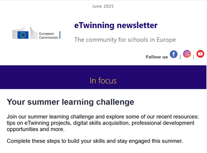 eTwinning newsletter - European Commission