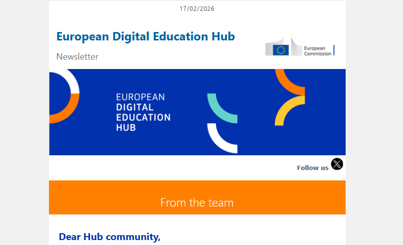 European Digital Education Hub Newsletter February 2026