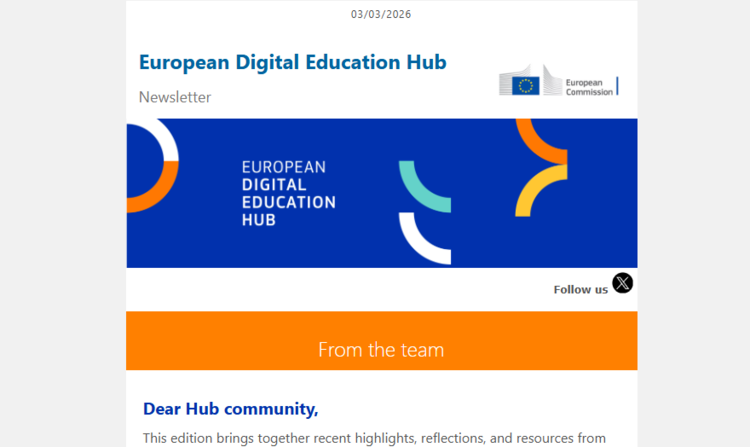 European Digital Education Hub Newsletter March 2026