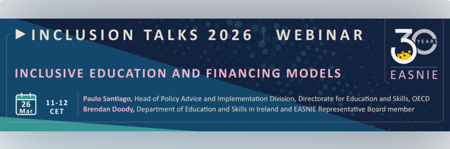 Inclusion Talks 2026 – Webinar: Inclusive Education and Financing Models