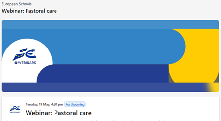 Webinar: Pastoral Care (Latvian Presidency Priority)