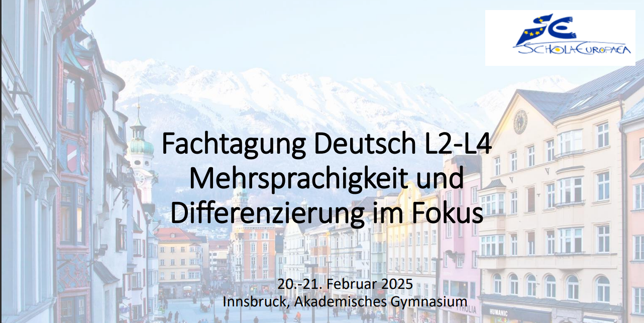 Symposium German L2-L4 Innsbruck
